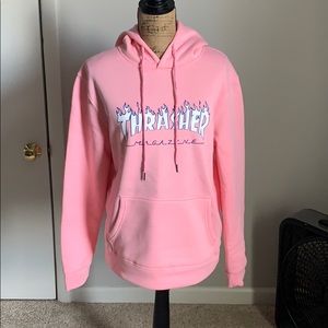 Never worn Pink Thrasher Hoodie